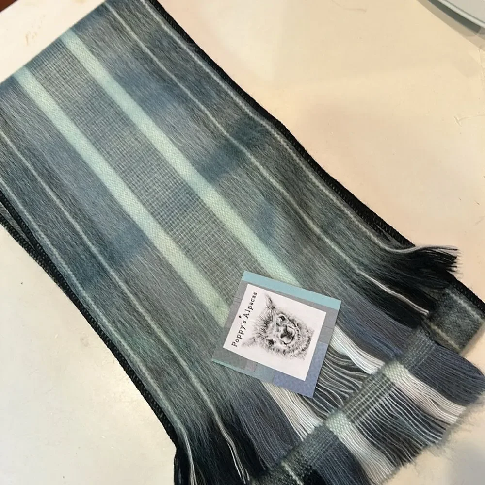 Beautiful alpaca scarf from Ecuador so soft and warm!